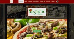 Desktop Screenshot of majesticpizzatogo.com